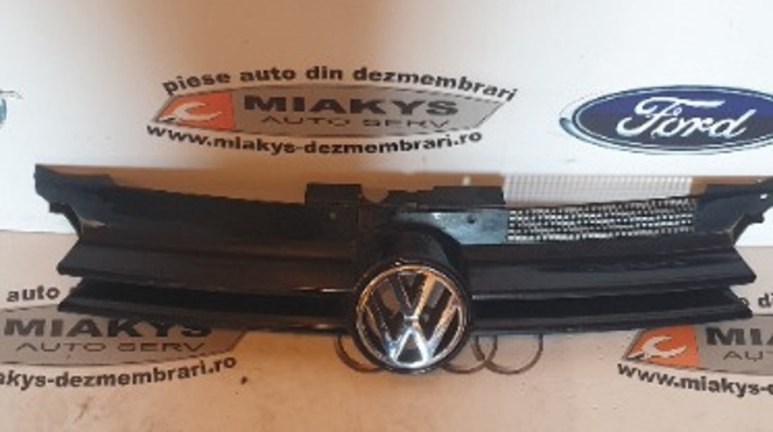 Grila bara fata centrala cu sigla 1J0853651G Volkswagen Golf 4