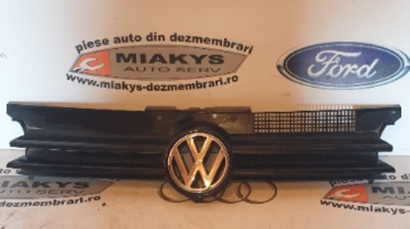 Grila bara fata centrala cu sigla 1J0853651G Volkswagen Golf 4