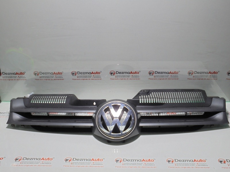 Grila bara fata centrala cu sigla, 1K0853655A, Vw Golf 5 (1K1) (id:286667)