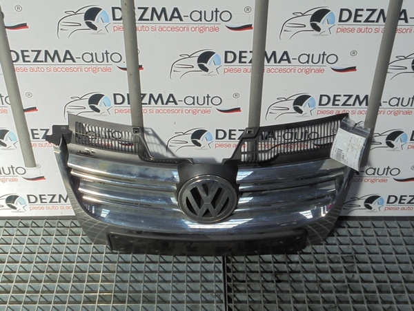 Grila bara fata centrala cu sigla 1K5853651, Vw Golf 5 Variant (1K5)