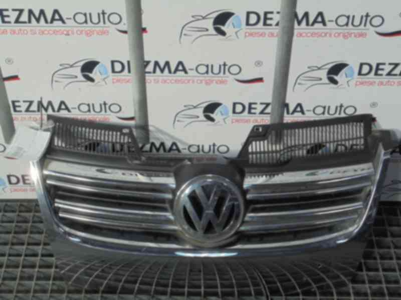 Grila bara fata centrala cu sigla 1K5853751, Vw Golf 5 Variant (1K5)