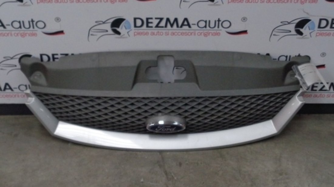 Grila bara fata centrala cu sigla, 1S7X-8A100-AJ, Ford Mondeo 3 combi