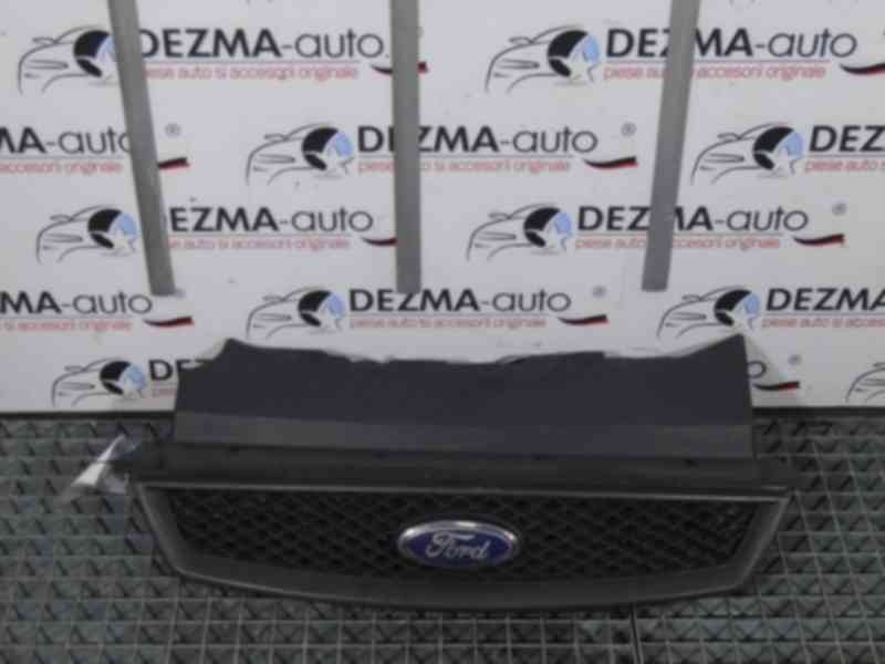 Grila bara fata centrala cu sigla 4M51-8138-AE, Ford Focus 2 sedan (DA)