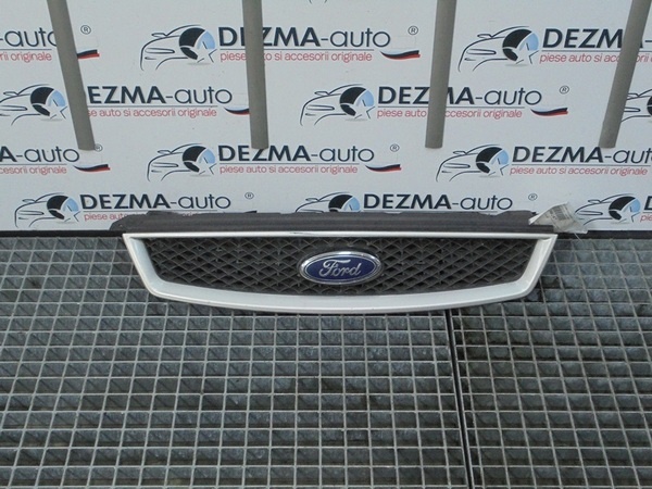 Grila bara fata centrala cu sigla, 4M51-8200-G, Ford Focus 2 (DA) (id:246147)