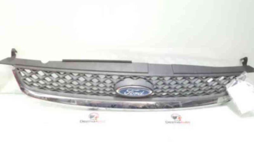 Grila bara fata centrala cu sigla, 6S61-8200-BDW, Ford Fiesta 5 (id:333354)