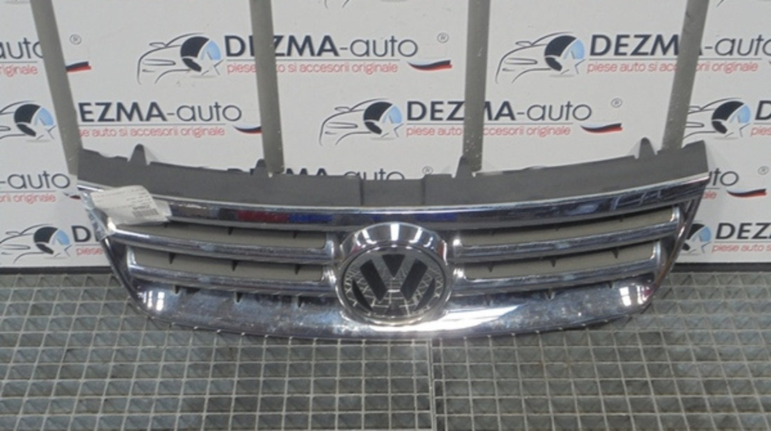 Grila bara fata centrala cu sigla 7L6853651A, Vw Touareg (7LA, 7L6) (id:256646)