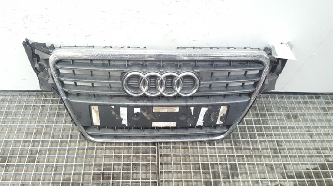 Grila bara fata centrala cu sigla 8K0853651, Audi A4 (8K2, B8) (id:342412)