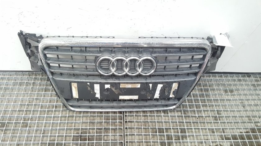 Grila bara fata centrala cu sigla 8K0853651, Audi A4 (8K2, B8) (id:342412)