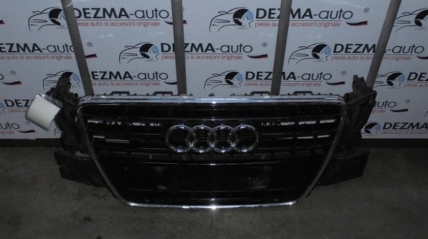 Grila bara fata centrala cu sigla, 8T0853651E, Audi A5