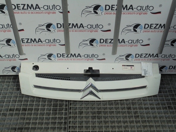 Grila bara fata centrala cu sigla, 9644758077, Citroen Berlingo (MF) (id:261294)