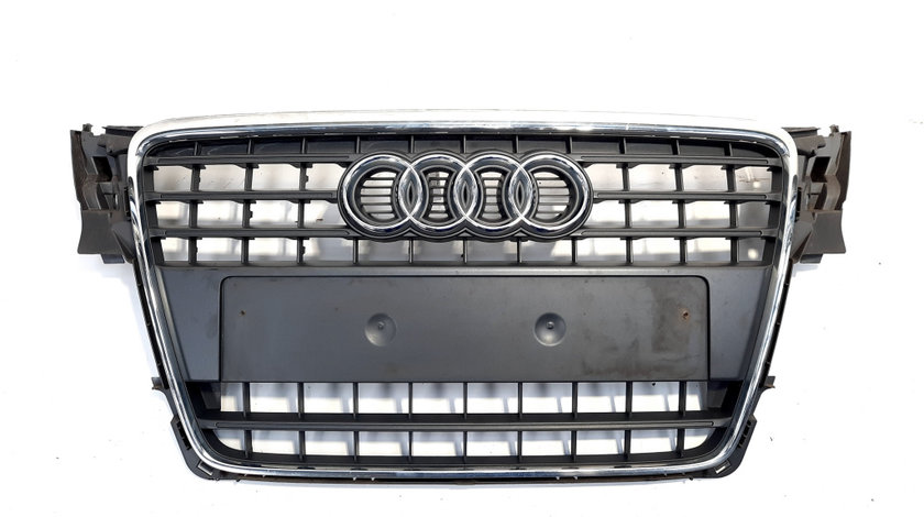 Grila bara fata centrala cu sigla, Audi A4 Avant (8K5, B8) (id:522108)