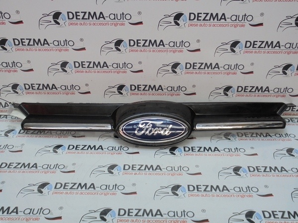 Grila bara fata centrala cu sigla, BM51-8A133-C, Ford Focus 3 sedan