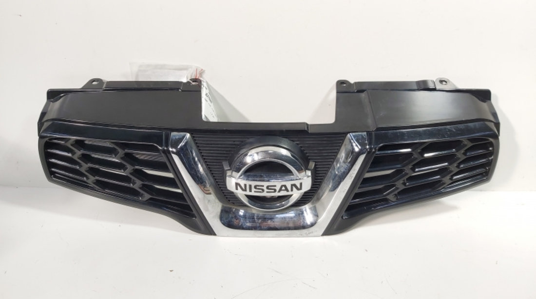 Grila bara fata centrala cu sigla, cod 62310-BR10A, Nissan Qashqai facelift (id:637659)