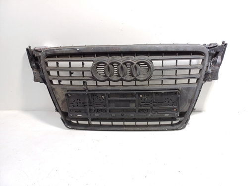 Grila bara fata centrala cu sigla, cod 8K0853651, Audi A4 Avant (8K5, B8) (id:642557)
