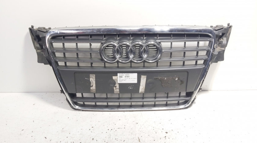 Grila bara fata centrala cu sigla, cod 8K0853651, Audi A4 Avant (8K5, B8) (id:621691)