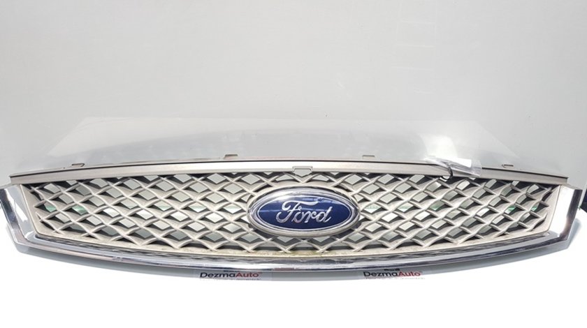 Grila bara fata centrala cu sigla, Ford Galaxy 1, cod 7M5853653A (id:361665)