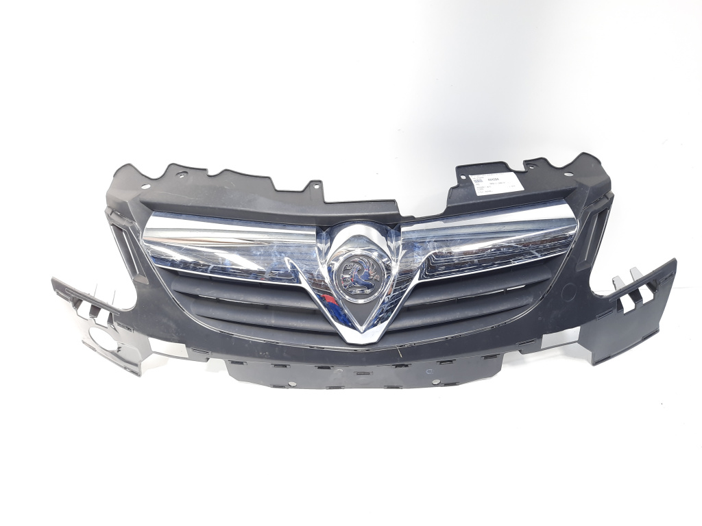 Grila bara fata centrala cu sigla, Opel Corsa D (pr:110747)