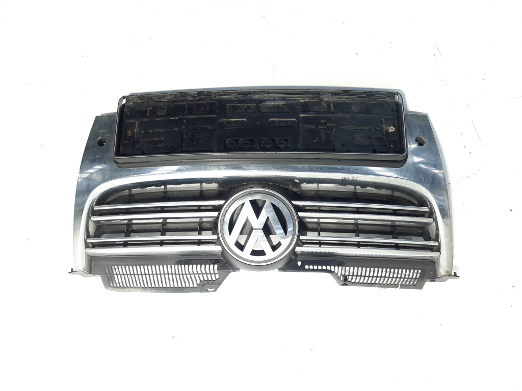 Grila bara fata centrala cu sigla si loc senzori parcare, cod 1K5853653C, Vw Jetta 3 (1K2) (id:581652)
