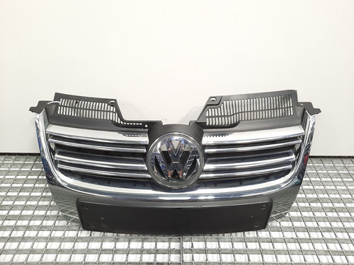 Grila bara fata centrala cu sigla, Vw Golf 5 Variant (1K5) [Fabr 2007-2009] (id:421830)