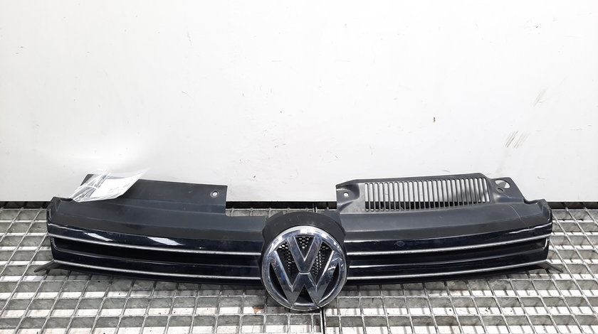 Grila bara fata centrala cu sigla, Vw Golf 6 Variant (AJ5) [Fabr 2009-2013] 1K9853651 (id:433239)