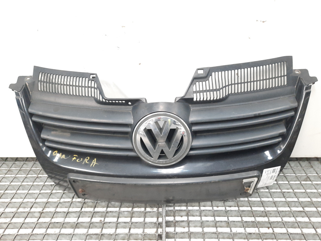 Grila bara fata centrala cu sigla, Vw Jetta 3 (1K2) [Fabr 2005-2010] cod 1K5853653C (id:452053)