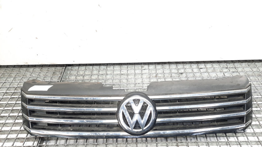 Grila bara fata centrala cu sigla, Vw Passat (362) cod 3AA853651 (id:453564)