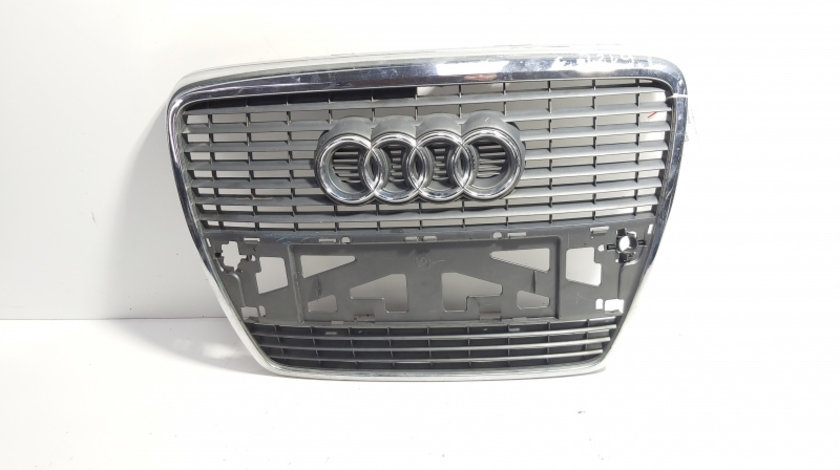 Grila bara fata centrala sus cu sigla, Audi A6 (4F2, C6) (id:612103)