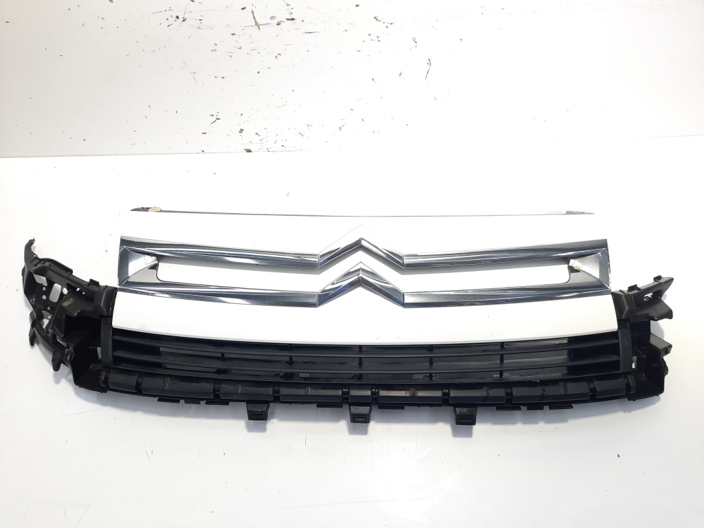 Grila bara fata centrala sus cu sigla, Citroen Berlingo 2 (id:573547)