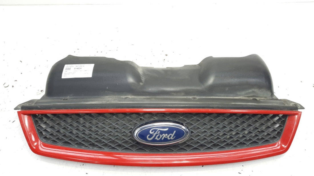 Grila bara fata centrala sus cu sigla, cod 4M51-8200-AJ, Ford Focus 2 (DA) (id:614024)