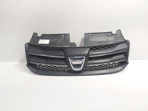 Grila bara fata centrala sus cu sigla, cod 623107634R, Dacia Sandero 2 (id:691502)