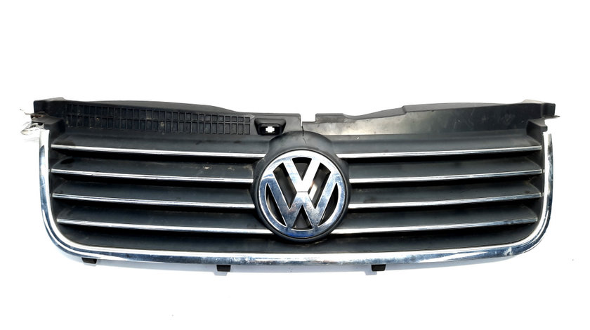 Grila bara fata centrala sus cu sigla, cod 3B0853651L, Vw Passat Variant (3B6) (id:512349)