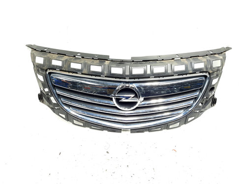 Grila bara fata centrala sus cu sigla, cod GM13282567, Opel Insignia A (id:537608)