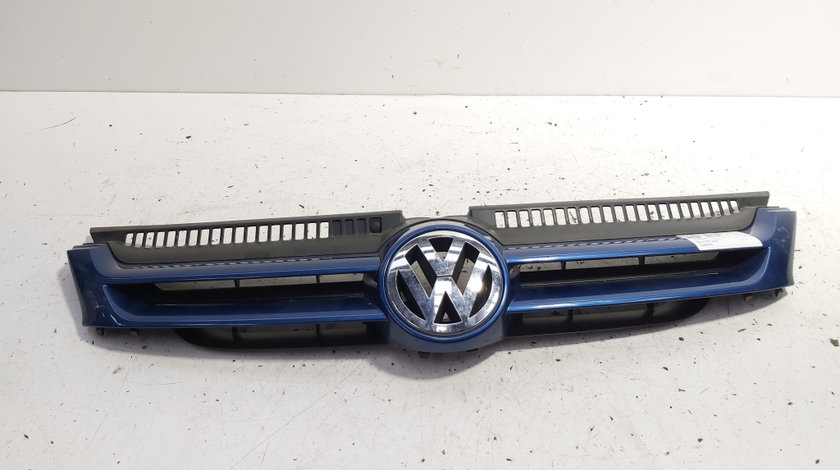 Grila bara fata centrala sus cu sigla, cod 5M0853655A, Vw Golf 5 Plus (5M1) (id:622357)