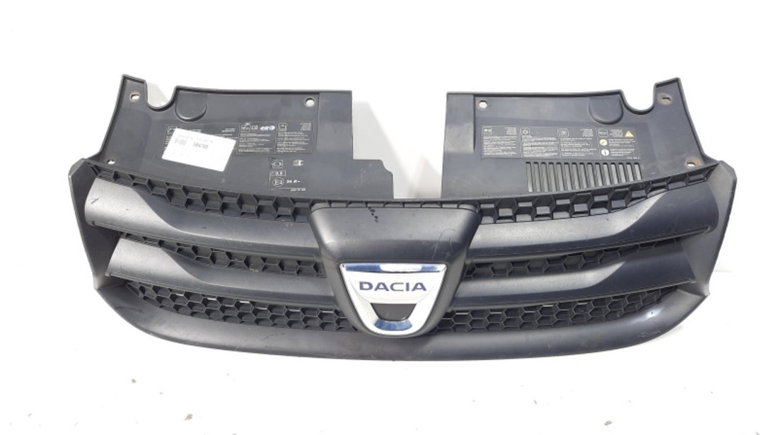 Grila bara fata centrala sus cu sigla, cod 623103971R, Dacia Sandero 2 Stepway (idi:584700)