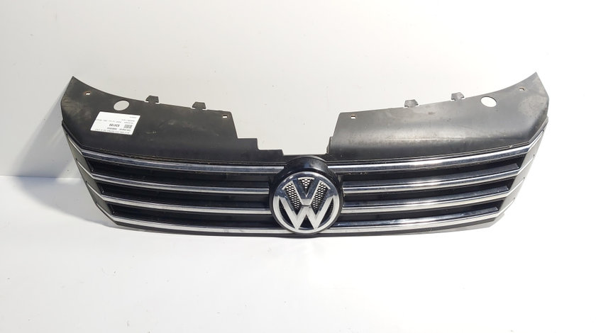 Grila bara fata centrala sus cu sigla, cod 3AA853653, VW Passat Variant (365) (id:634189)