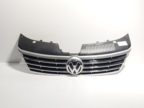 Grila bara fata centrala sus cu sigla, Vw Passat CC (358) facelift (id:676919)