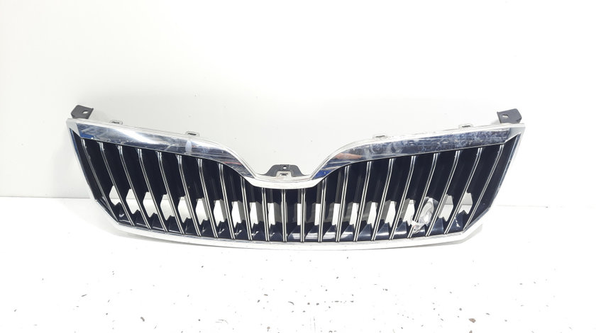 Grila bara fata centrala sus, Skoda Superb II (3T4) facelift (idi:612169)