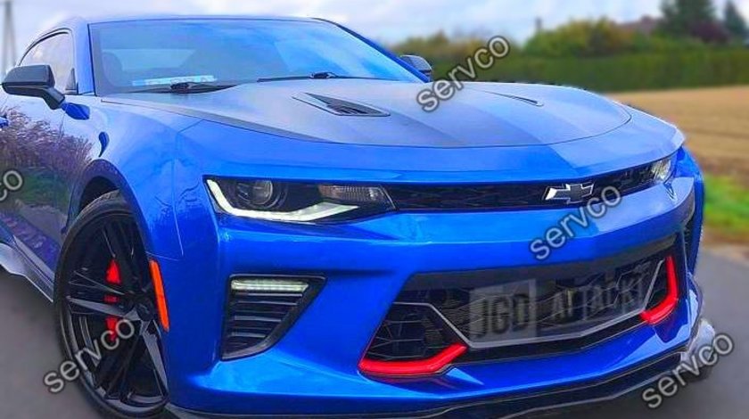 Grila bara fata Chevrolet Camaro SS SS 50 Years Style 2016-2018 v3