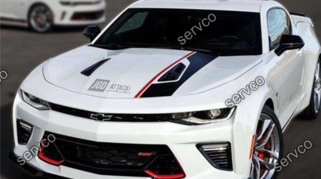 Grila bara fata Chevrolet Camaro SS SS 50 Years Style 2016-2018 v3