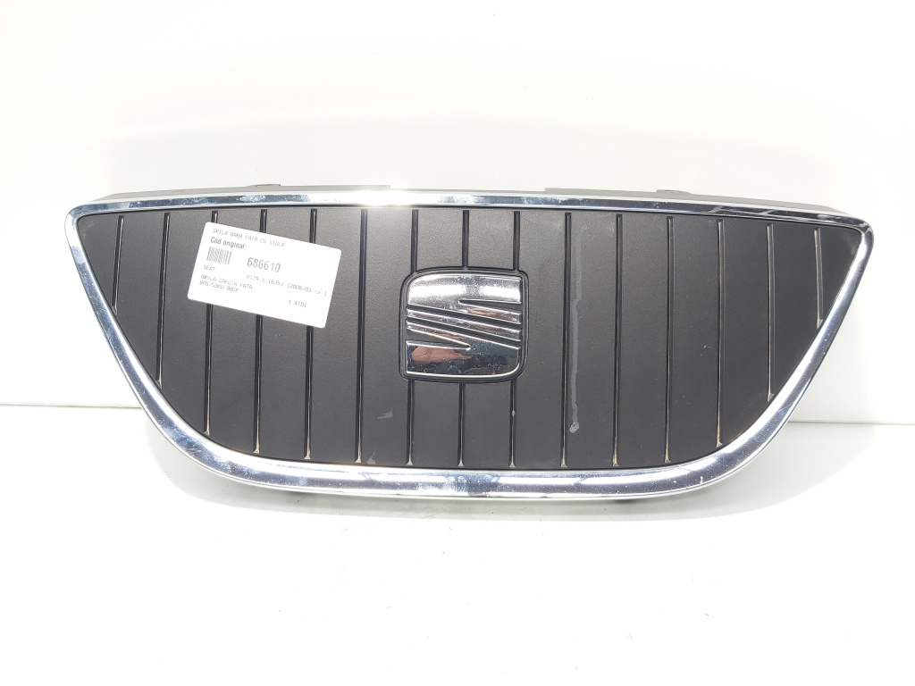 Grila bara fata cu sigla, Seat Ibiza 5 (6J5) 1.4 TDI, BMS (id:686610)