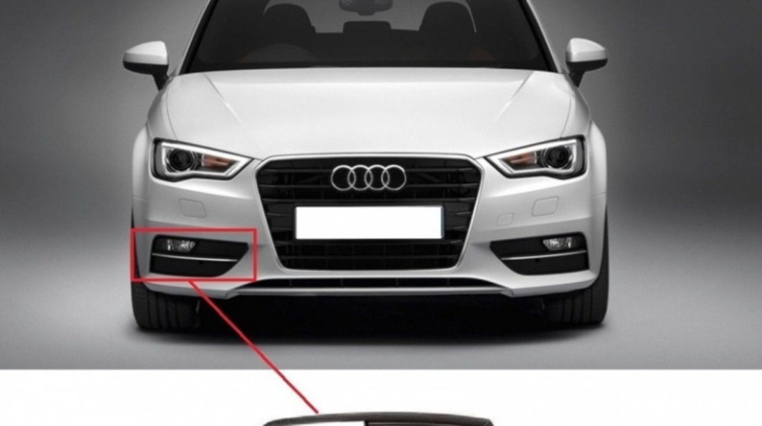 Grila Bara Fata Dreapta Am Audi A3 8V 2012→ 8V3807682A9B9