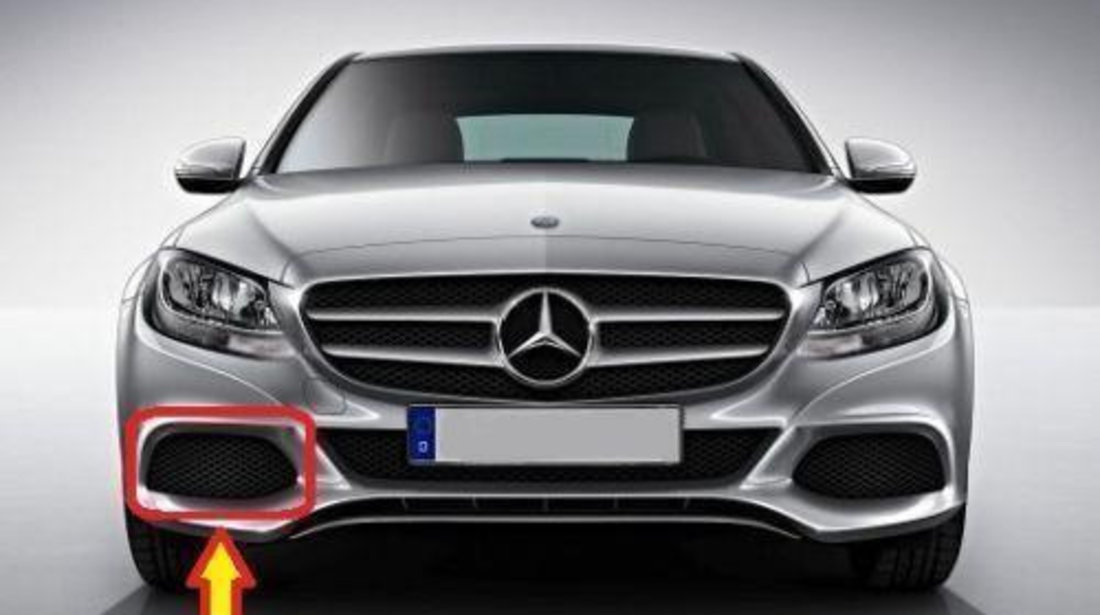 Grila Bara Fata Dreapta Am Mercedes-Benz C-Class W205 2014-2018 A2058850823