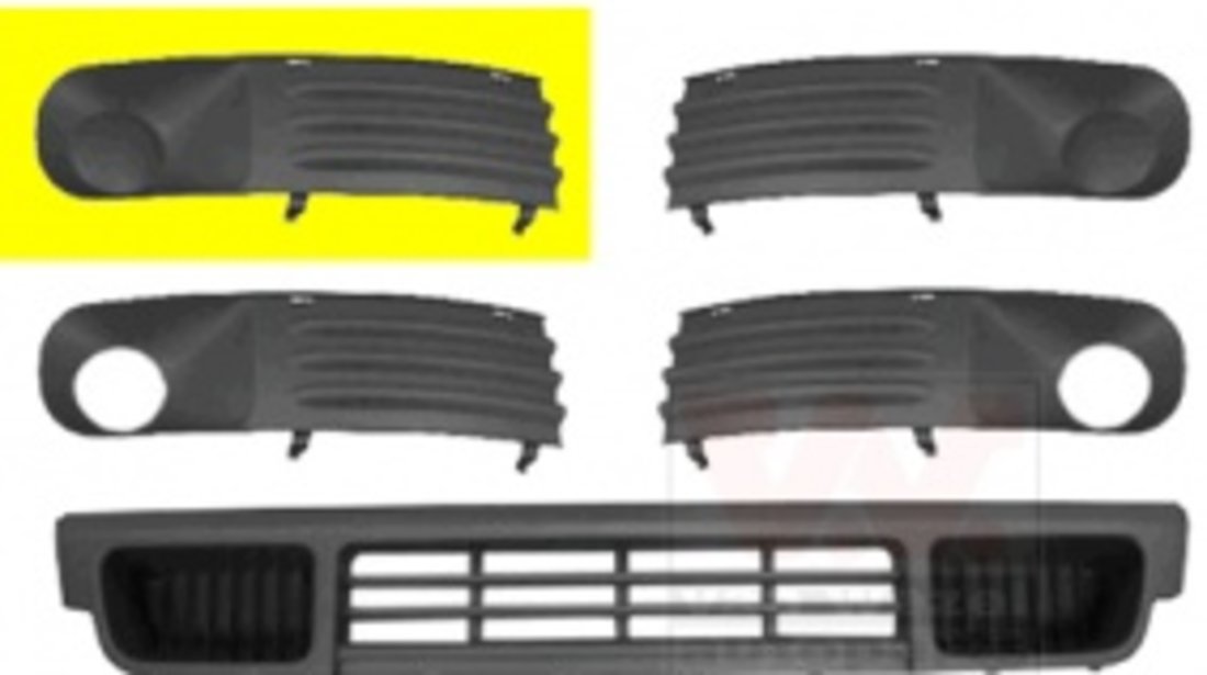 Grila Bara Fata Dreapta Am Volkswagen Transporter T5 2003-2009 7H0807490C7G9