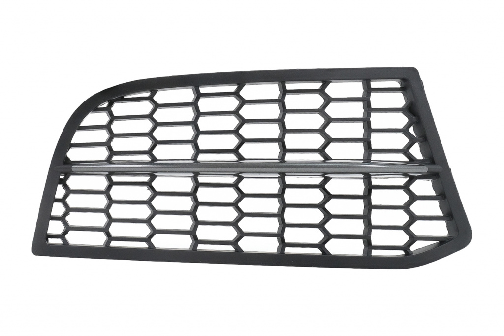 Grila Bara Fata Dreapta Compatibil Cu Bmw Seria 5 F10 / F11 2010-2017 Numai Bara M-Tech Design SGBMF10MTRHAP
