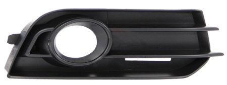 Grila bara fata dreapta neagra cu gauri proiector Audi A1 2010-2014