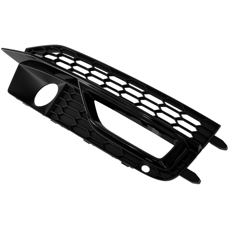 Grila Bara Fata Dreapta Oe Audi A5 8T 20012-2017 S-Line Cu ACC Distronic Negru 8T0807682Q01C