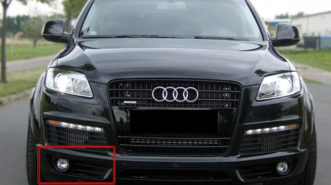 Grila Bara Fata Dreapta Oe Audi Q7 4L 2006-2009 S-Line 4L080767601C