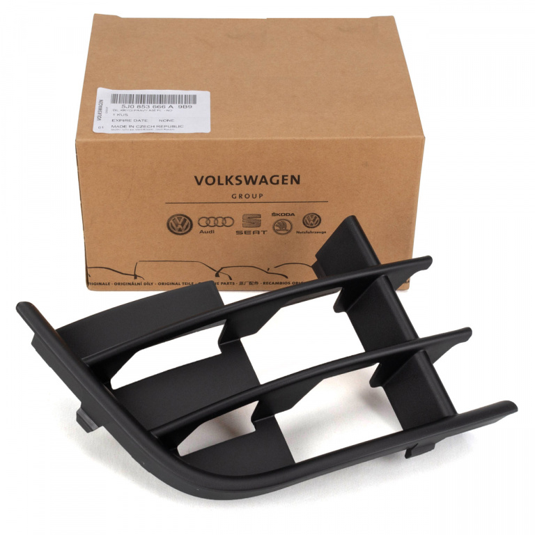 Grila Bara Fata Dreapta Oe Skoda Fabia 2 2010-2014 5J0853666A9B9
