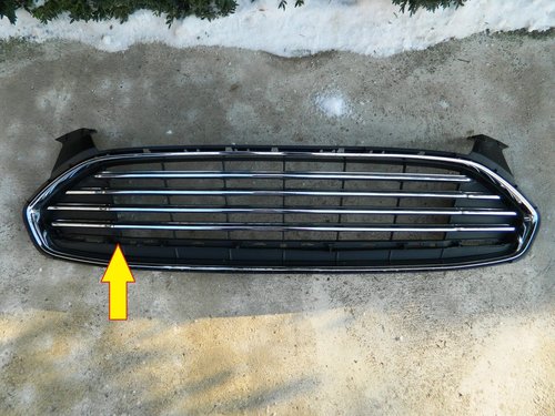 Grila Bara fata Ford Fusion model 2013-2016 cod DS73-8150
