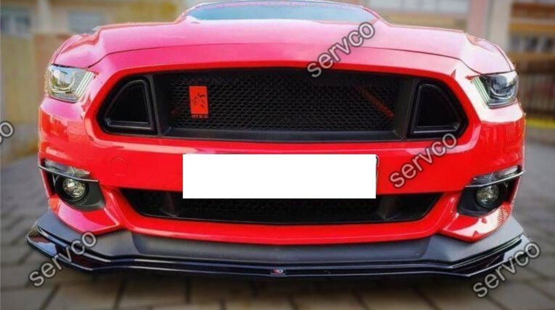 Grila bara fata Ford Mustang Ecoboost, GT, V6 LED 2015-2017 v7